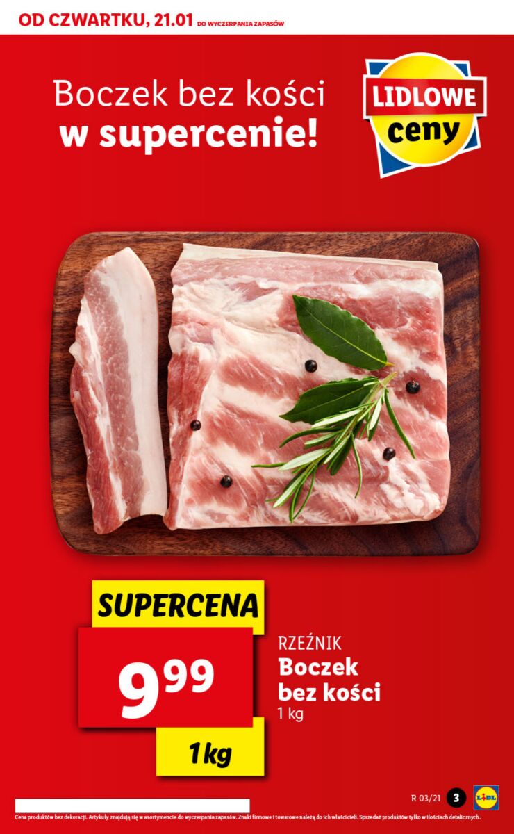 Gazetka OFERTA WAŻNA OD 21.01 DO 23.01