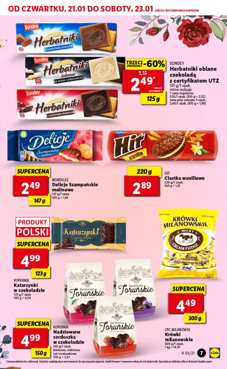 Gazetka OFERTA WAŻNA OD 21.01 DO 23.01