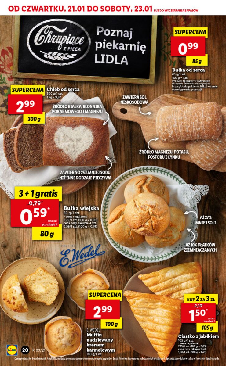 Gazetka OFERTA WAŻNA OD 21.01 DO 23.01