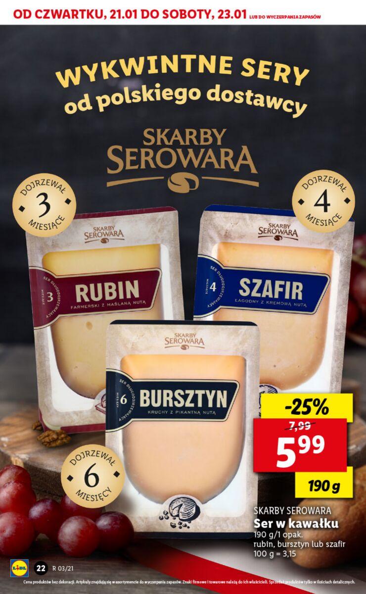 Gazetka OFERTA WAŻNA OD 21.01 DO 23.01