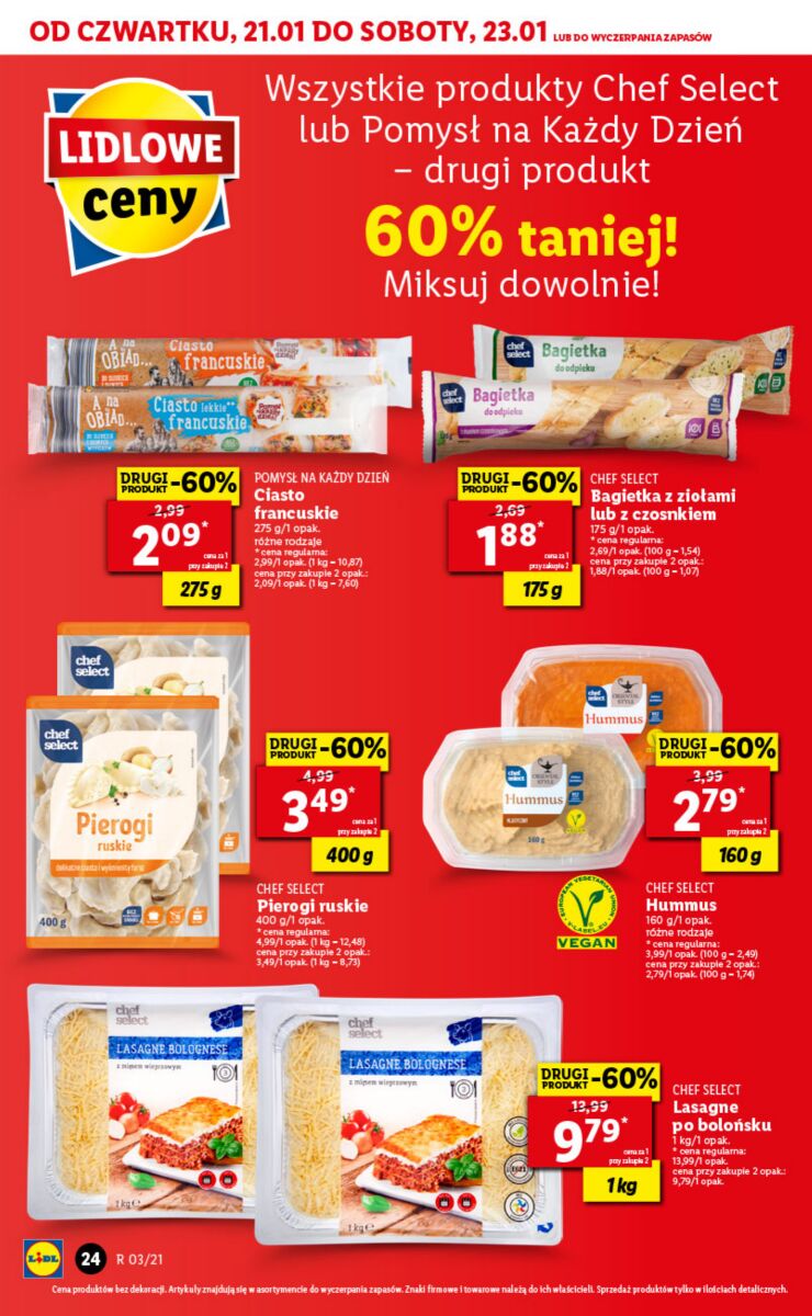 Gazetka OFERTA WAŻNA OD 21.01 DO 23.01