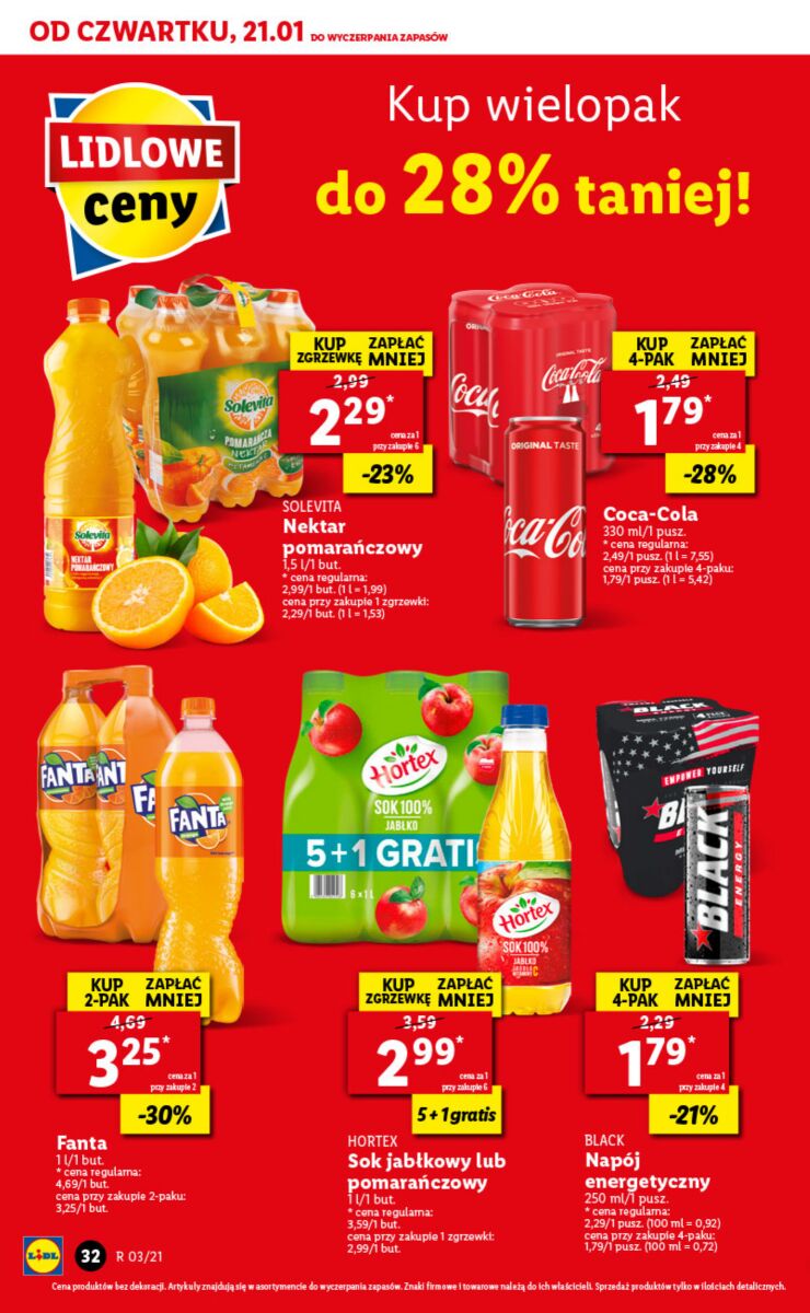 Gazetka OFERTA WAŻNA OD 21.01 DO 23.01