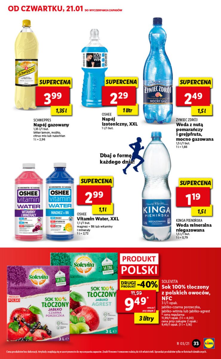 Gazetka OFERTA WAŻNA OD 21.01 DO 23.01