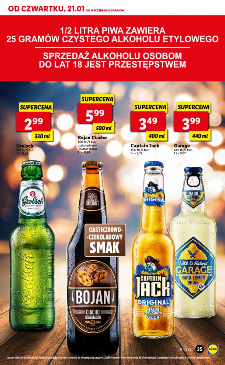 Gazetka OFERTA WAŻNA OD 21.01 DO 23.01