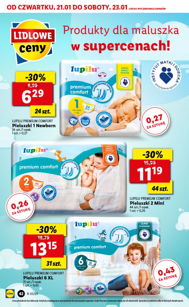 Gazetka OFERTA WAŻNA OD 21.01 DO 23.01