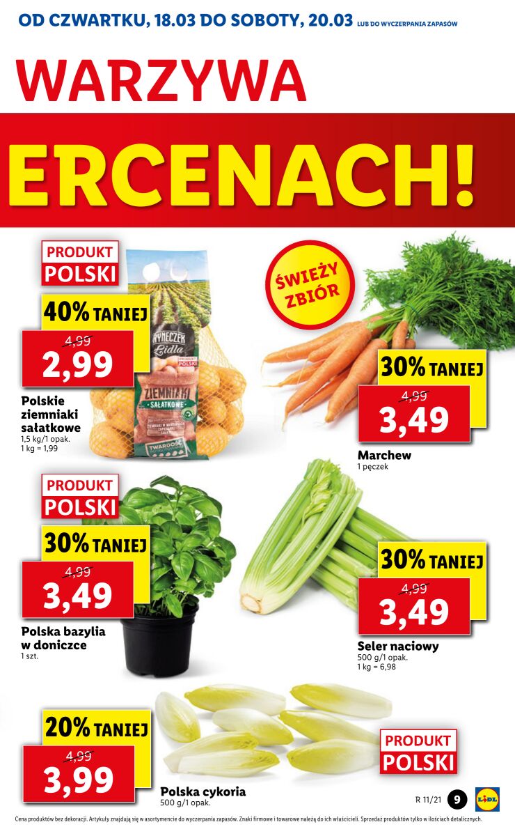 Gazetka OFERTA WAŻNA OD 18.03 DO 20.03