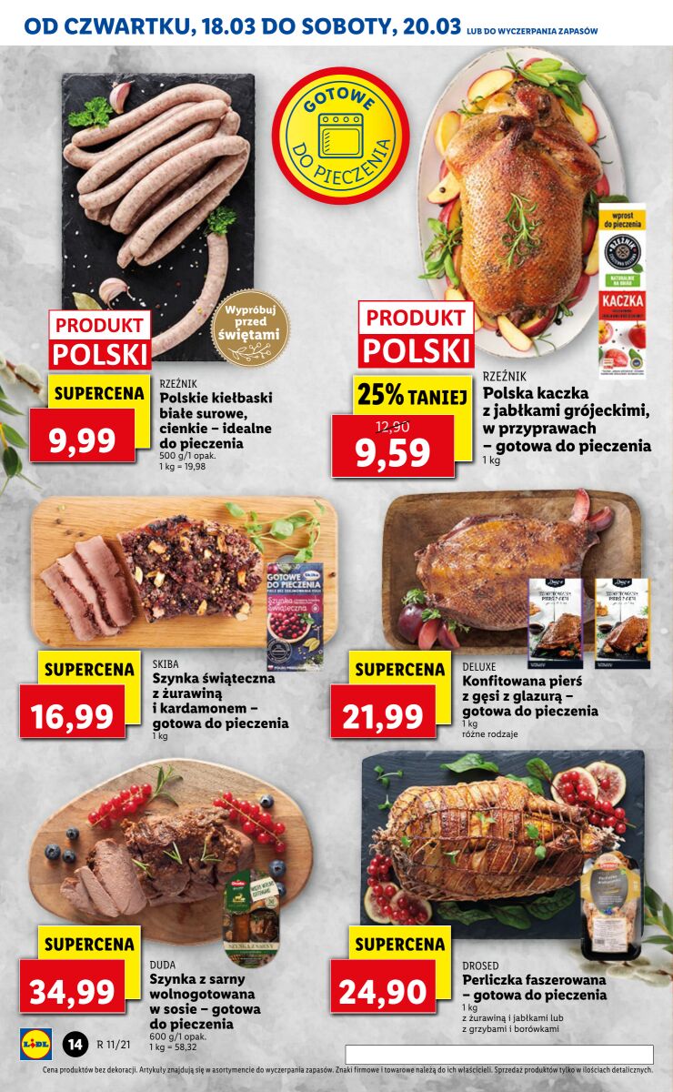 Gazetka OFERTA WAŻNA OD 18.03 DO 20.03