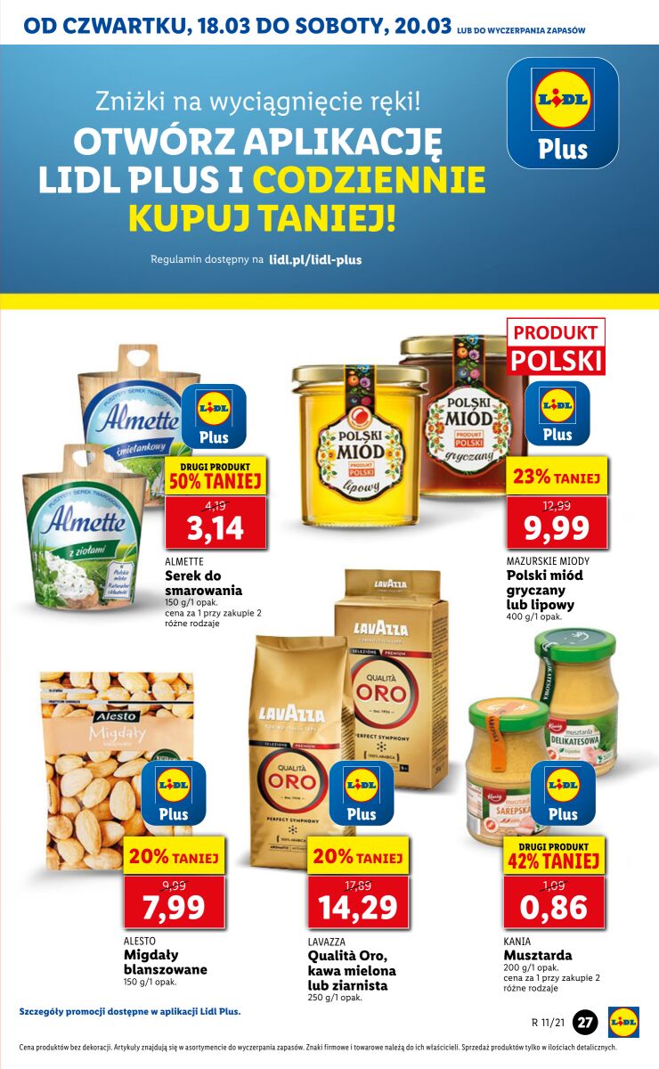 Gazetka OFERTA WAŻNA OD 18.03 DO 20.03