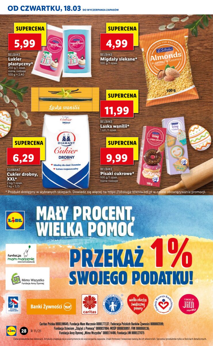 Gazetka OFERTA WAŻNA OD 18.03 DO 20.03