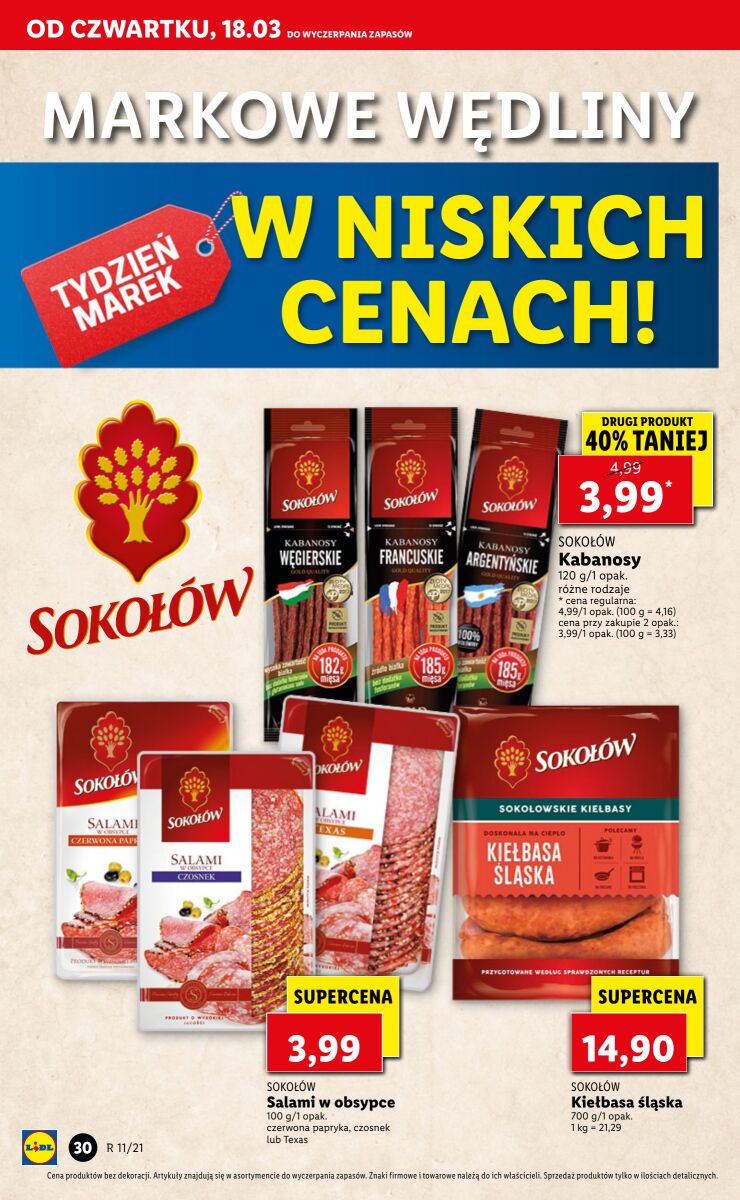 Gazetka OFERTA WAŻNA OD 18.03 DO 20.03