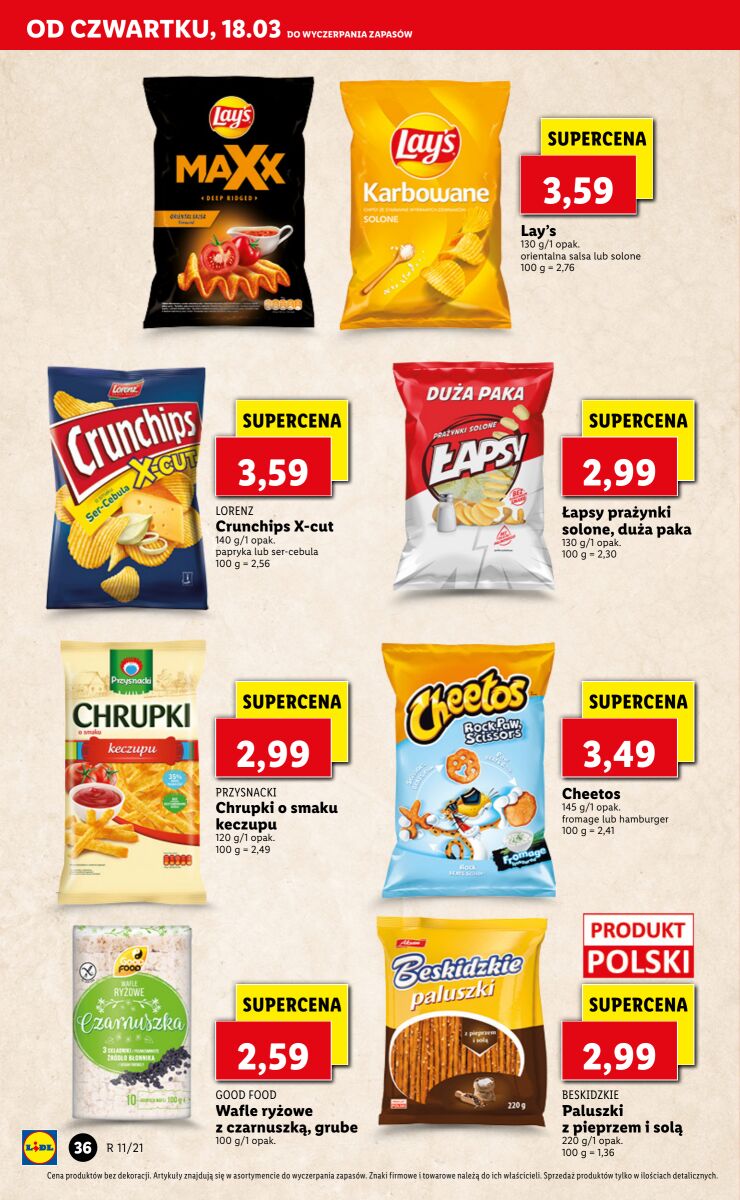 Gazetka OFERTA WAŻNA OD 18.03 DO 20.03