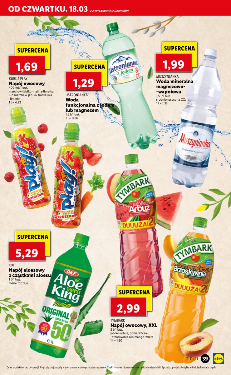 Gazetka OFERTA WAŻNA OD 18.03 DO 20.03