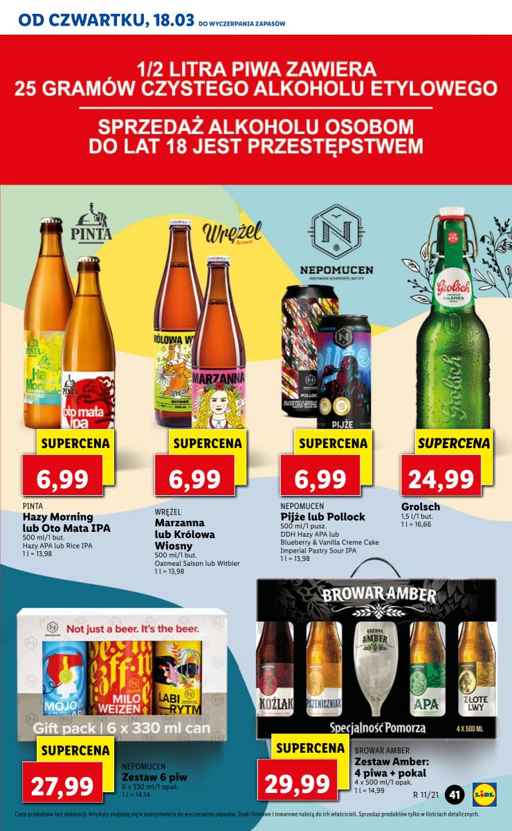 Gazetka OFERTA WAŻNA OD 18.03 DO 20.03