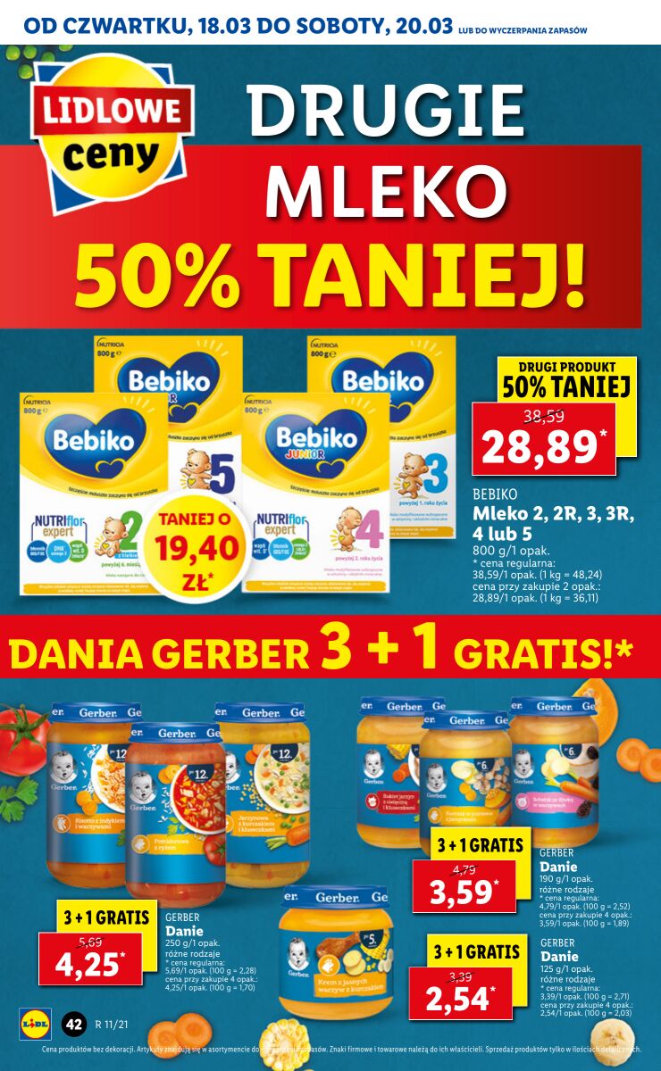 Gazetka OFERTA WAŻNA OD 18.03 DO 20.03