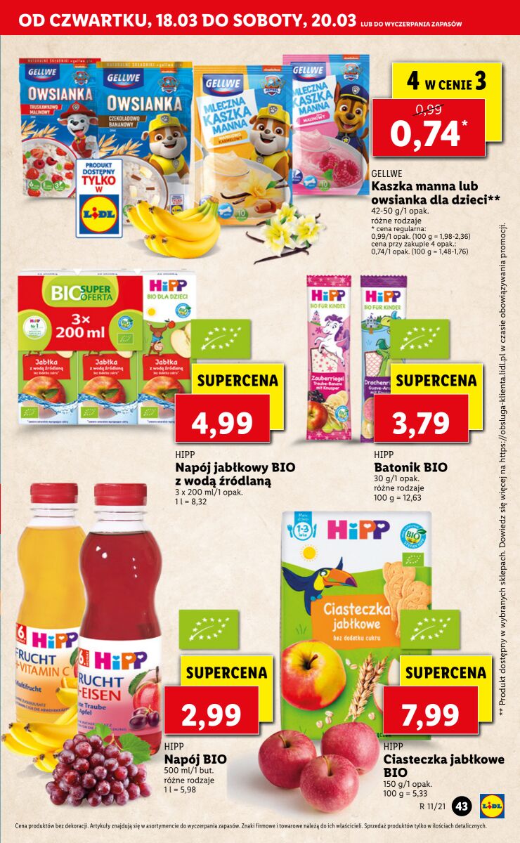 Gazetka OFERTA WAŻNA OD 18.03 DO 20.03