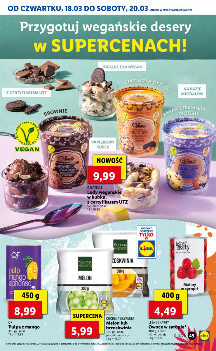 Gazetka OFERTA WAŻNA OD 18.03 DO 20.03