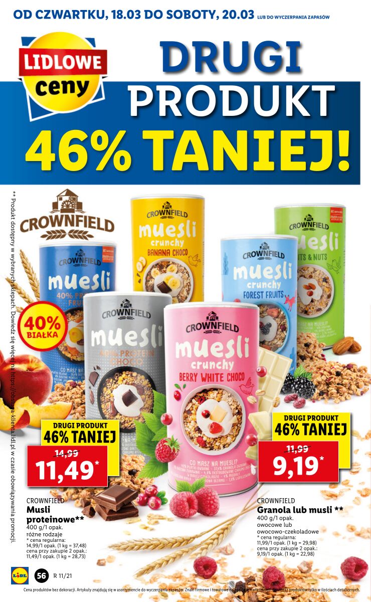 Gazetka OFERTA WAŻNA OD 18.03 DO 20.03