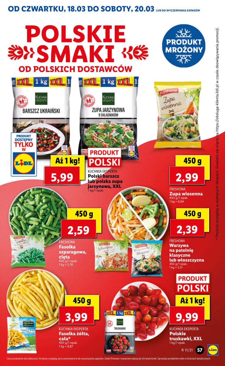 Gazetka OFERTA WAŻNA OD 18.03 DO 20.03