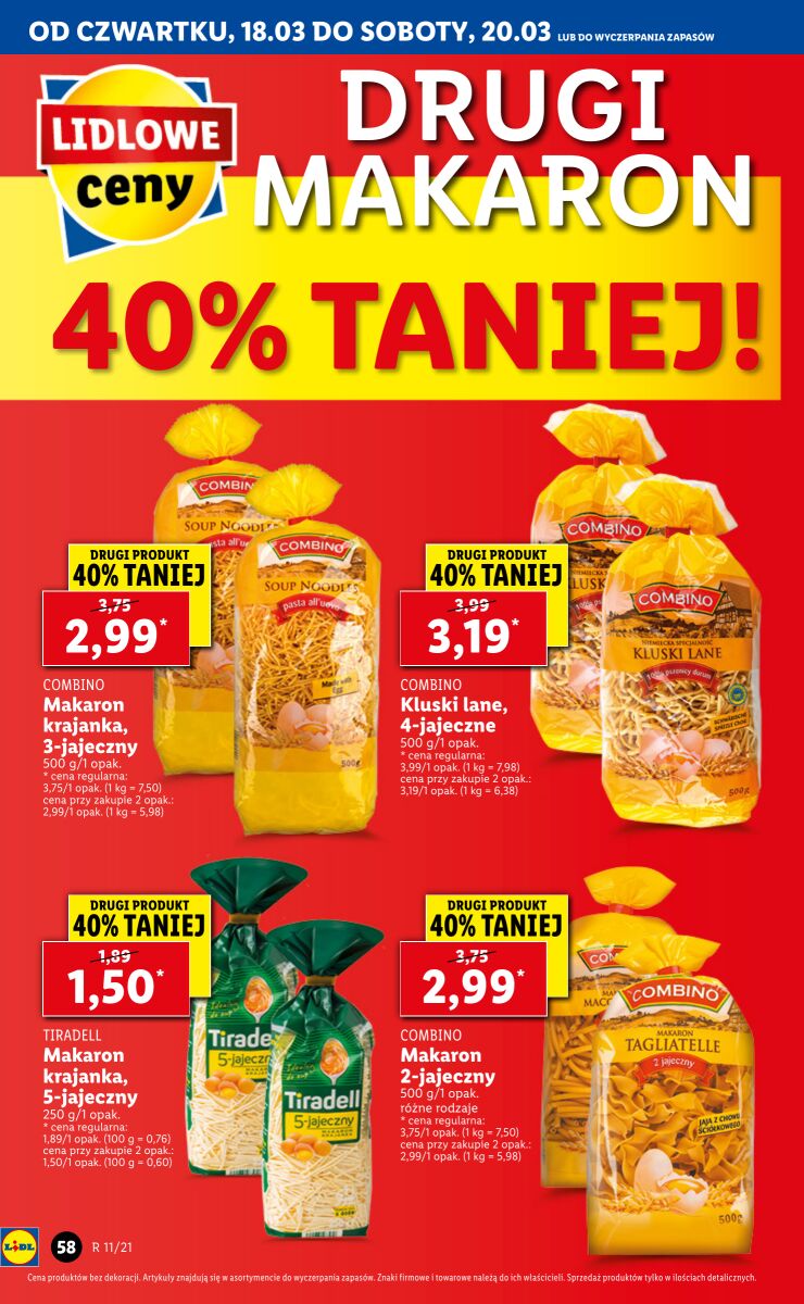 Gazetka OFERTA WAŻNA OD 18.03 DO 20.03