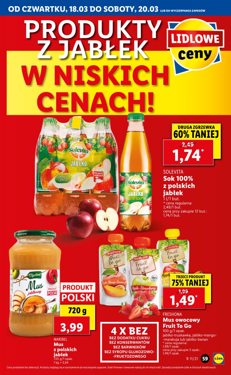 Gazetka OFERTA WAŻNA OD 18.03 DO 20.03