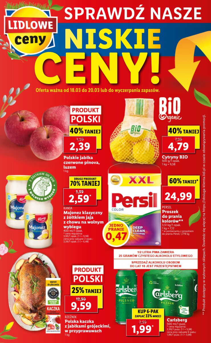 Gazetka OFERTA WAŻNA OD 18.03 DO 20.03