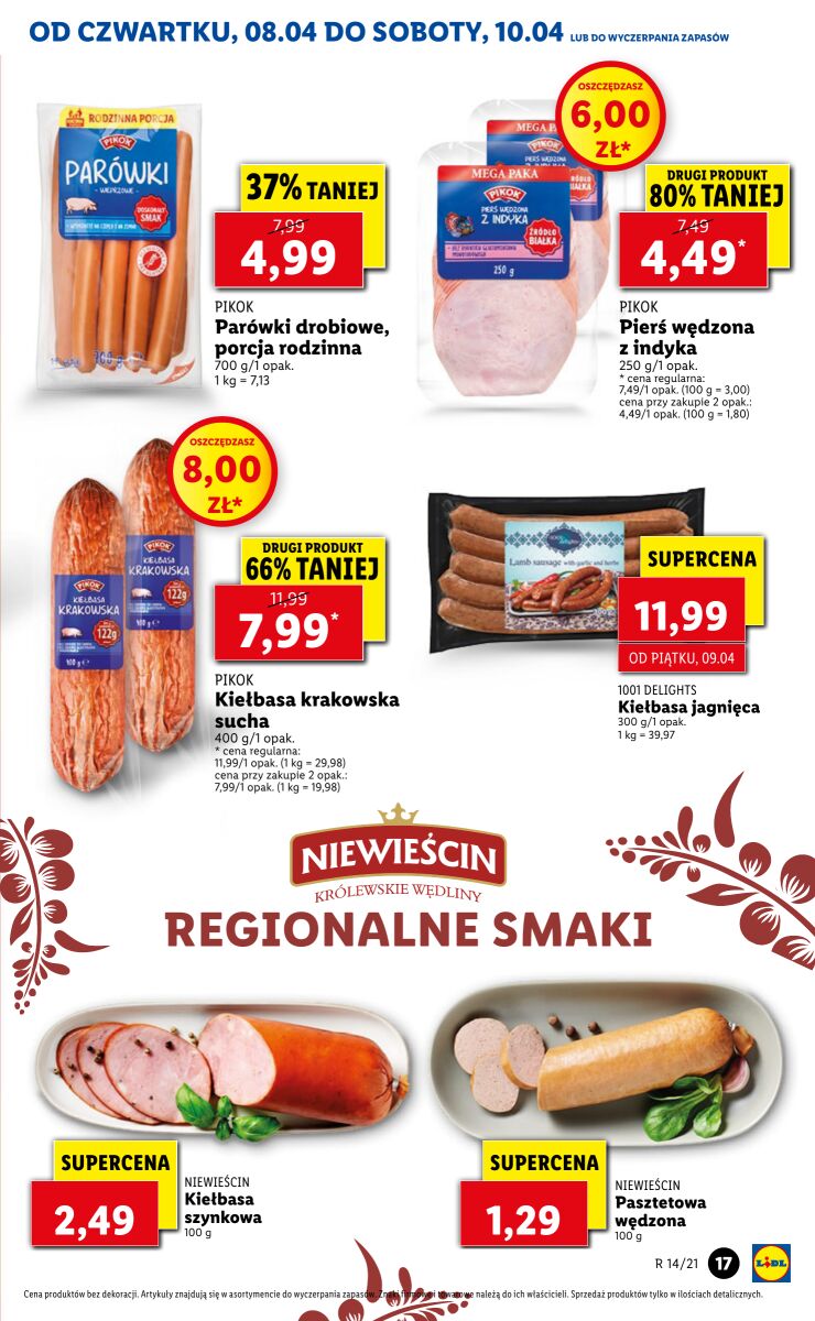 Gazetka OFERTA WAŻNA OD 08.04 DO 10.04