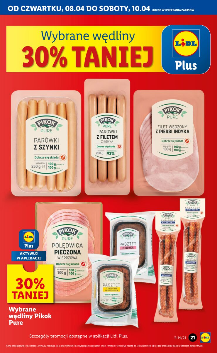 Gazetka OFERTA WAŻNA OD 08.04 DO 10.04