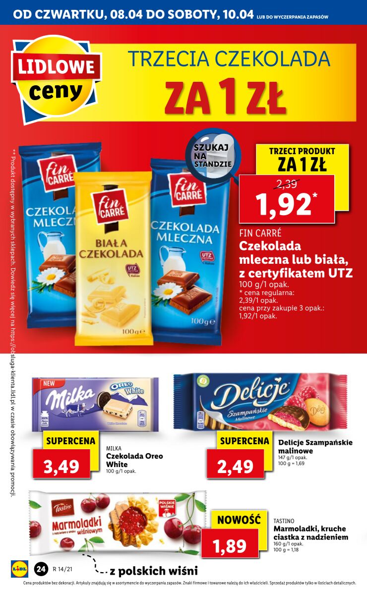 Gazetka OFERTA WAŻNA OD 08.04 DO 10.04