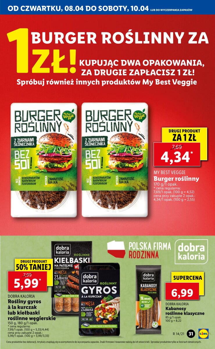 Gazetka OFERTA WAŻNA OD 08.04 DO 10.04