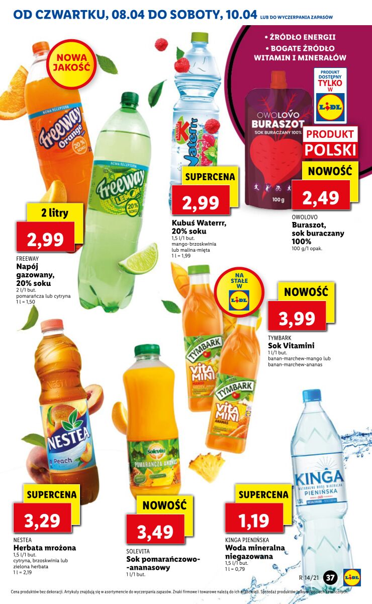 Gazetka OFERTA WAŻNA OD 08.04 DO 10.04