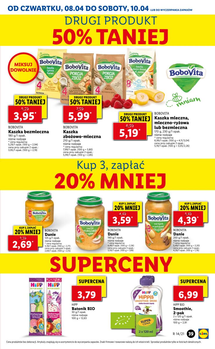 Gazetka OFERTA WAŻNA OD 08.04 DO 10.04