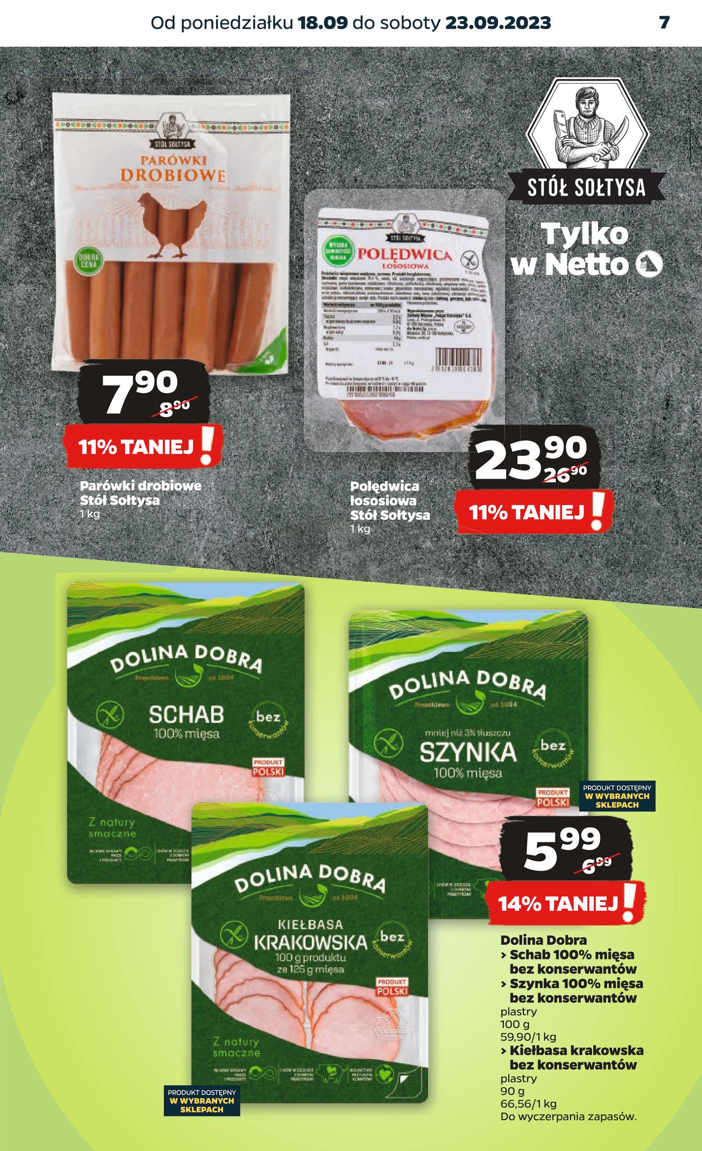 Gazetka Netto Gazetka Spożywcza 38/23A