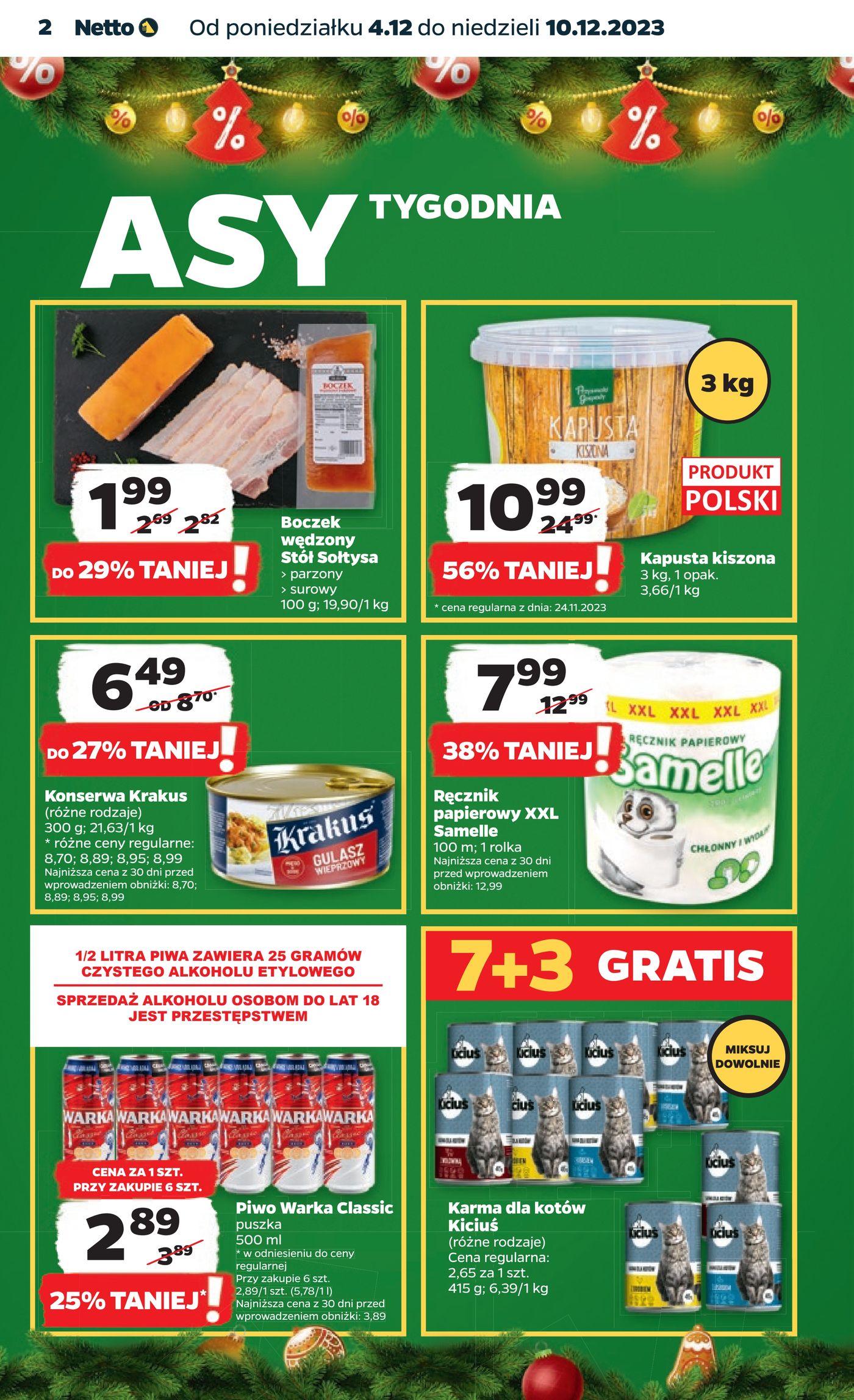 Gazetka Netto Gazetka Spożywcza 49/23A