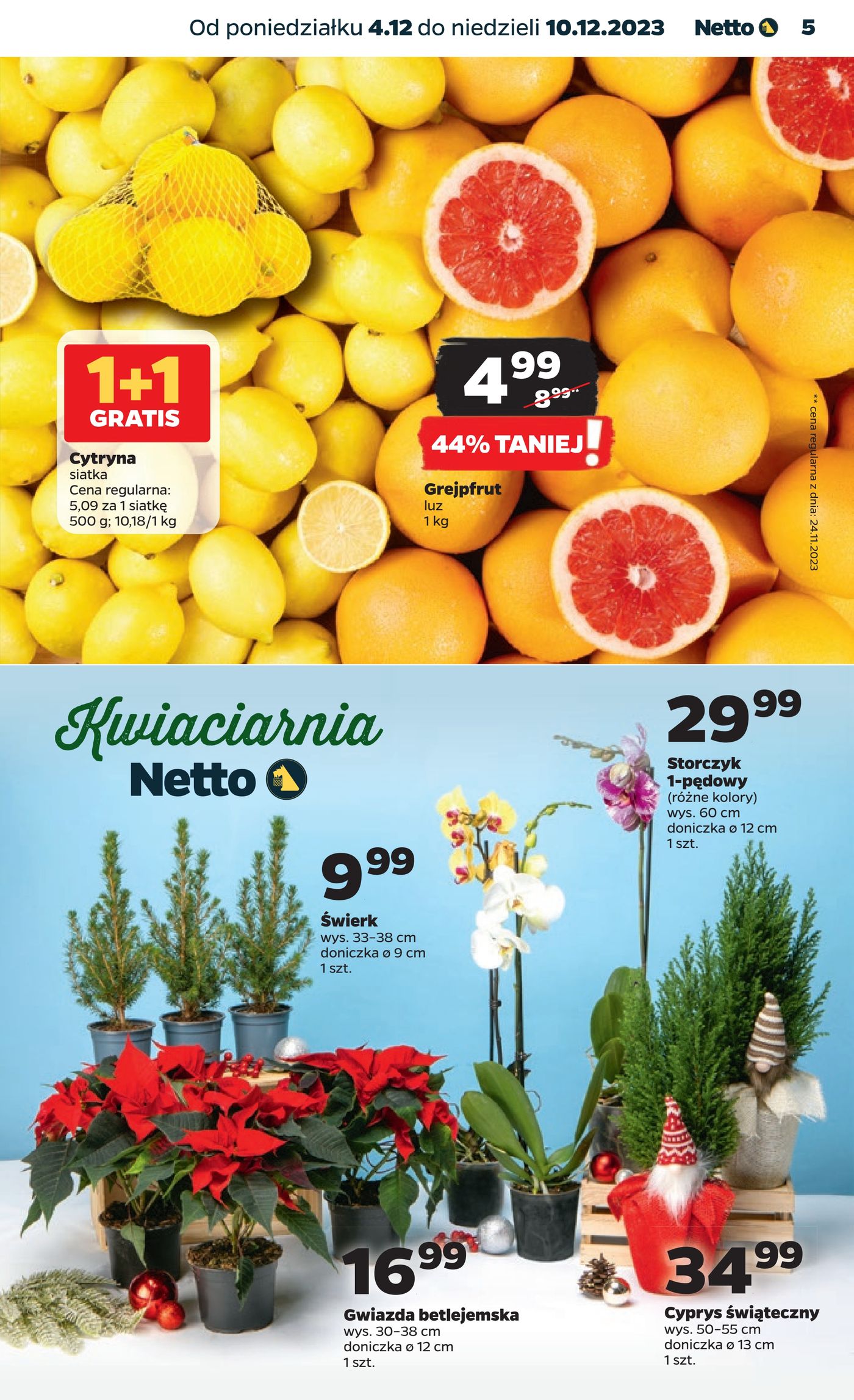 Gazetka Netto Gazetka Spożywcza 49/23A