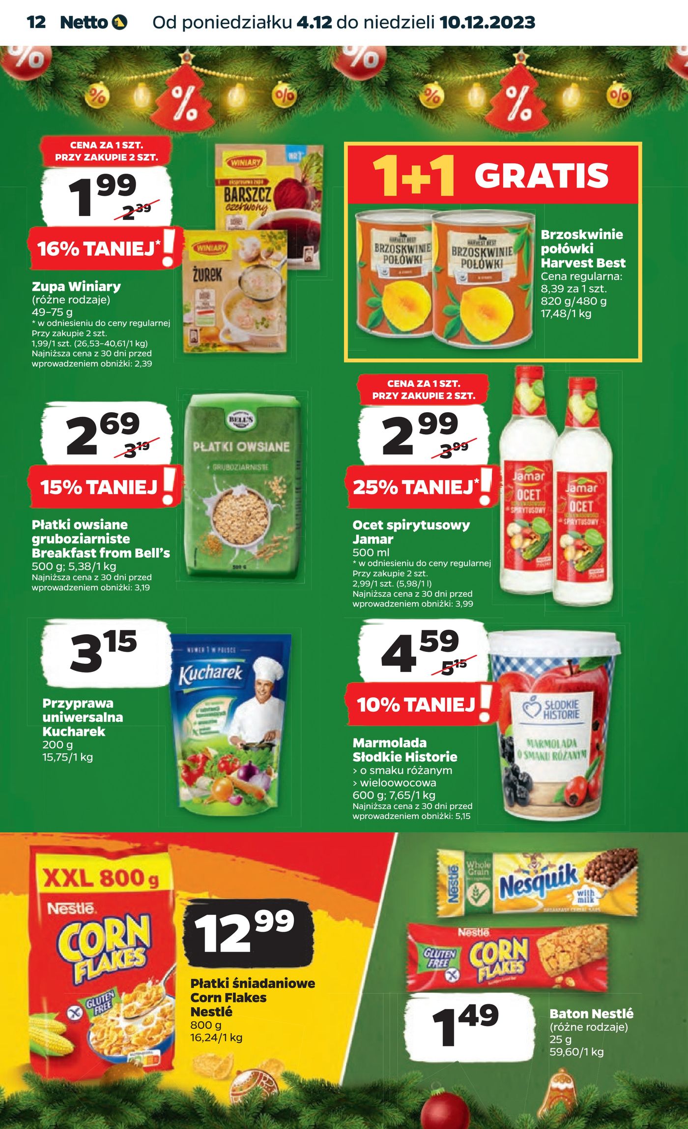 Gazetka Netto Gazetka Spożywcza 49/23A