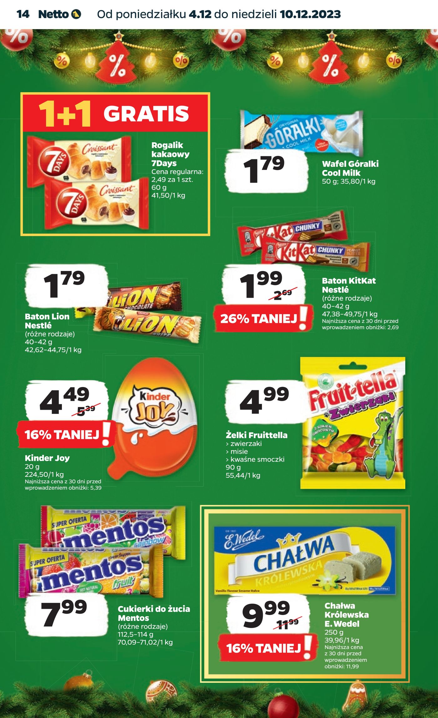 Gazetka Netto Gazetka Spożywcza 49/23A