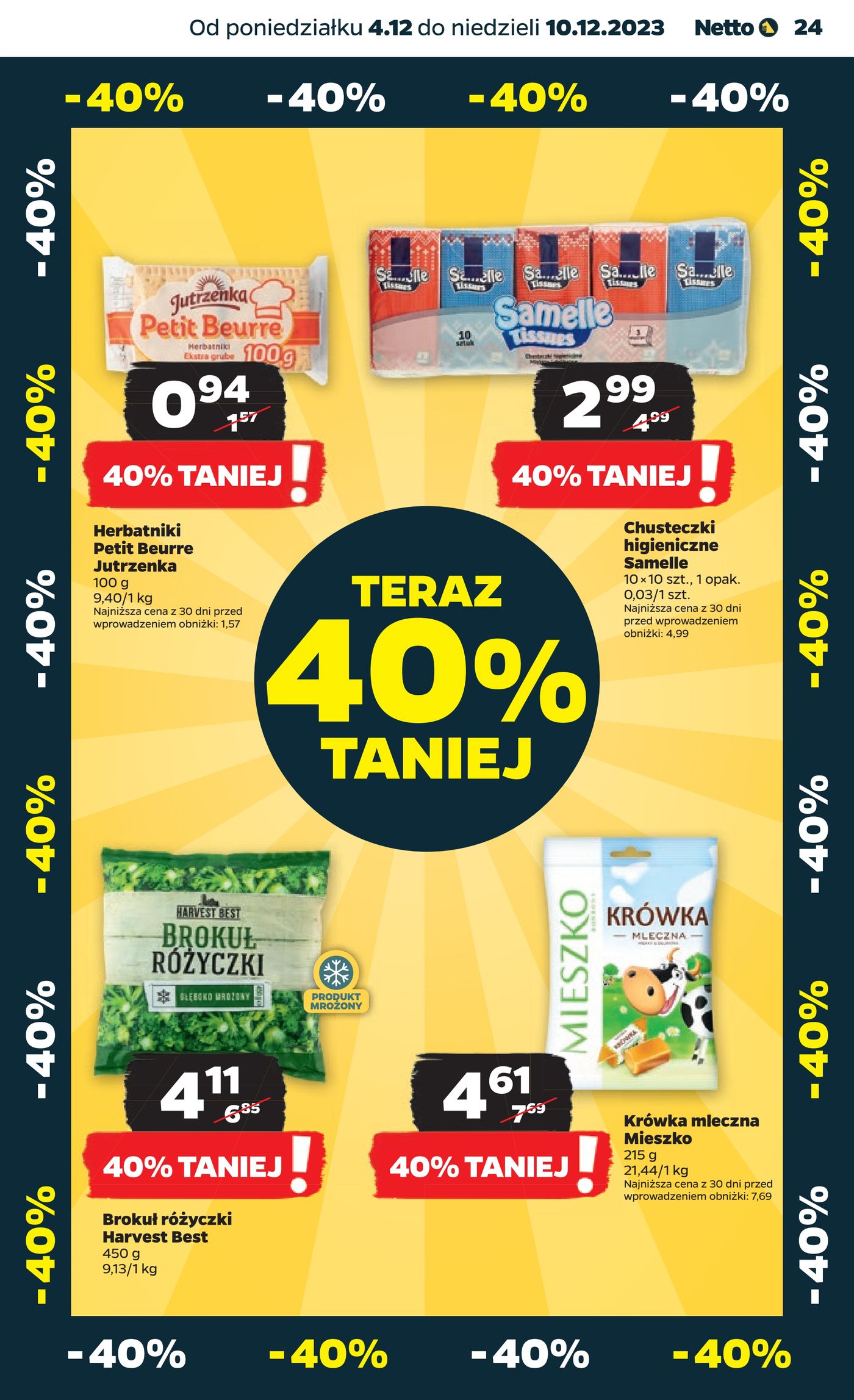 Gazetka Netto Gazetka Spożywcza 49/23A