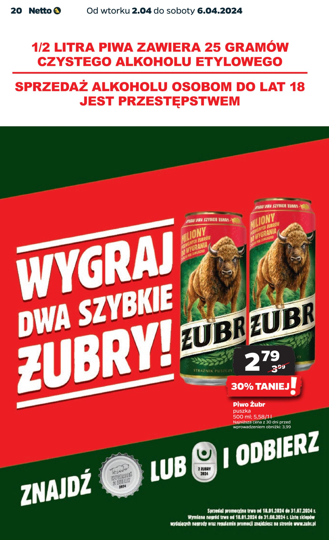 Gazetka Netto Gazetka Spożywcza 14/24A