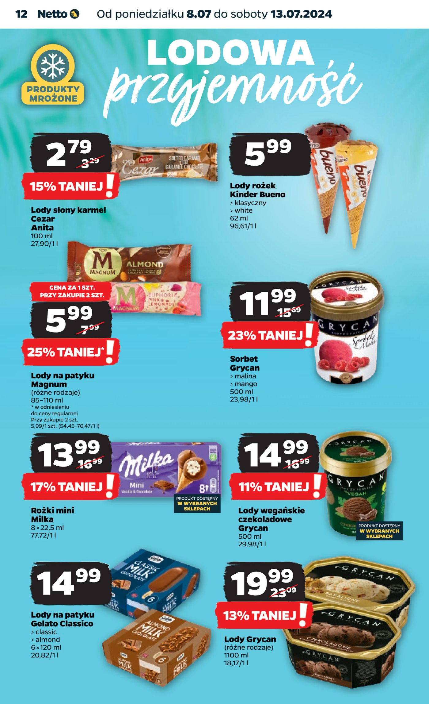 Gazetka Netto Gazetka Spożywcza 28/24A