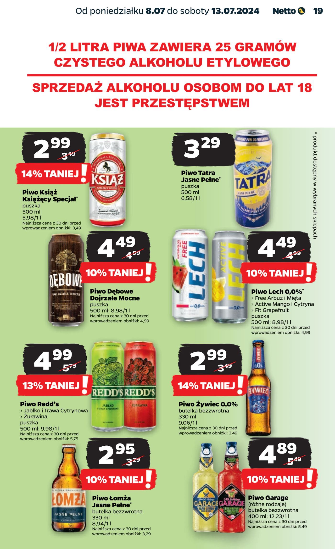 Gazetka Netto Gazetka Spożywcza 28/24A