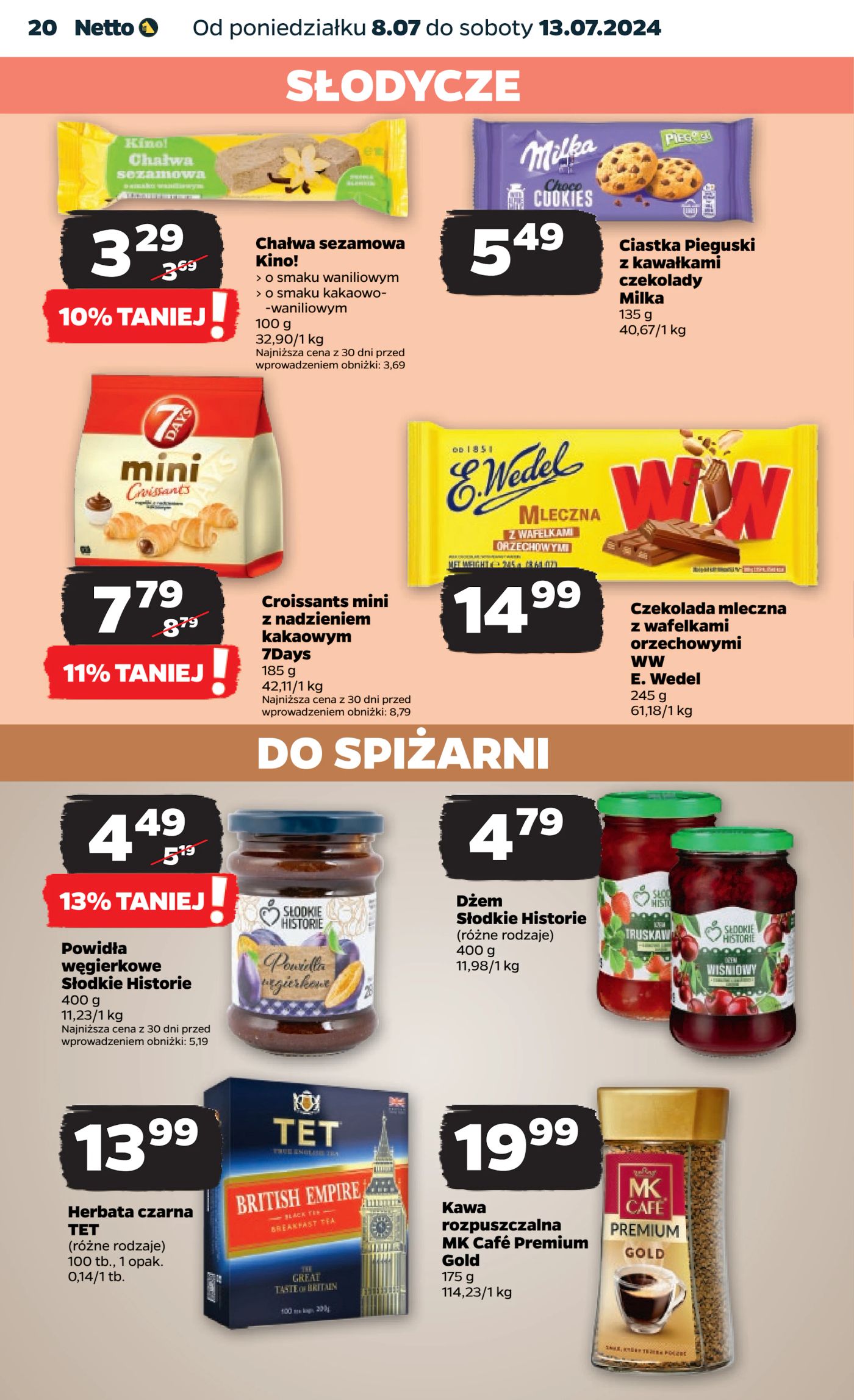 Gazetka Netto Gazetka Spożywcza 28/24A