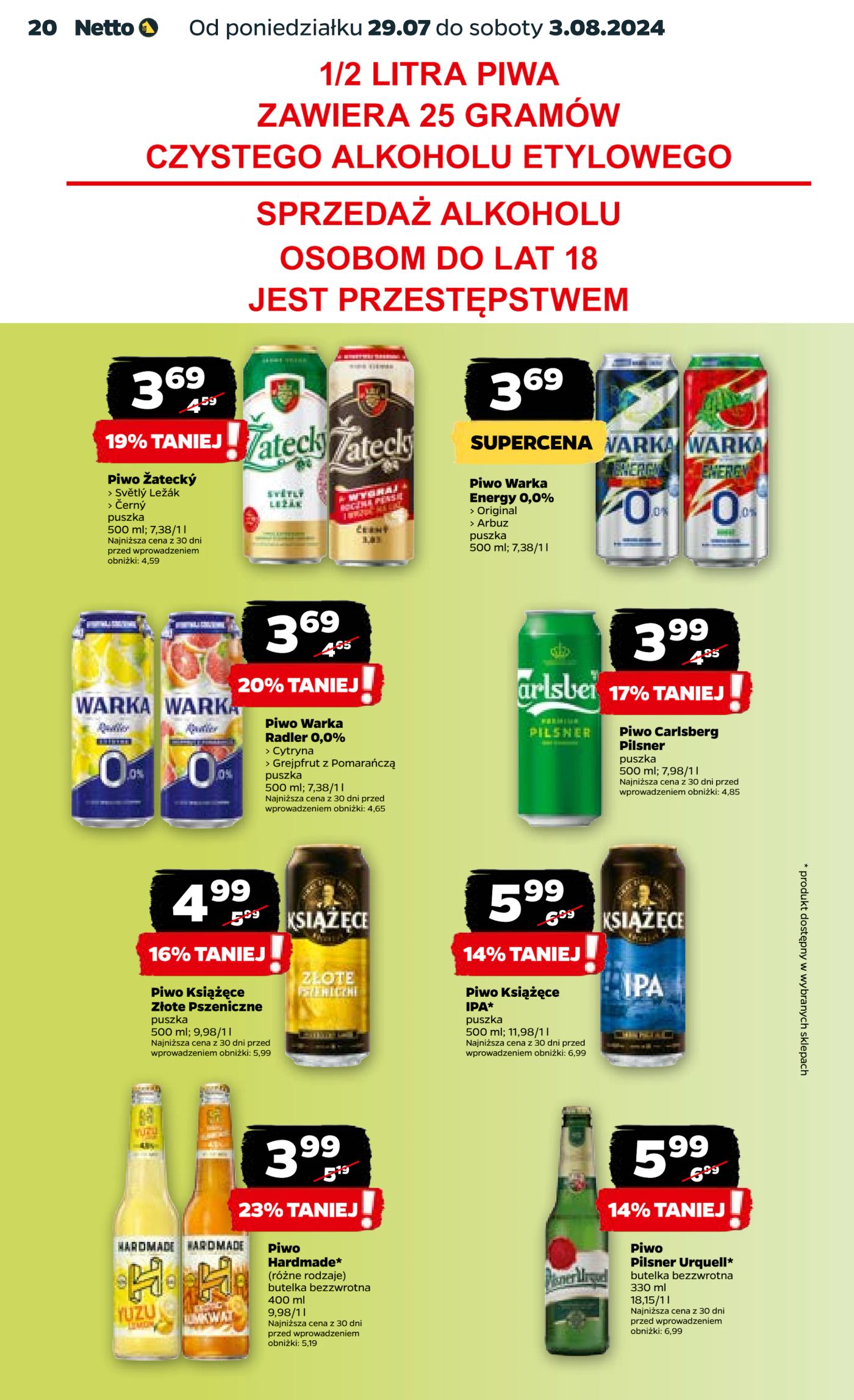 Gazetka Netto Gazetka Spożywcza 31/24A