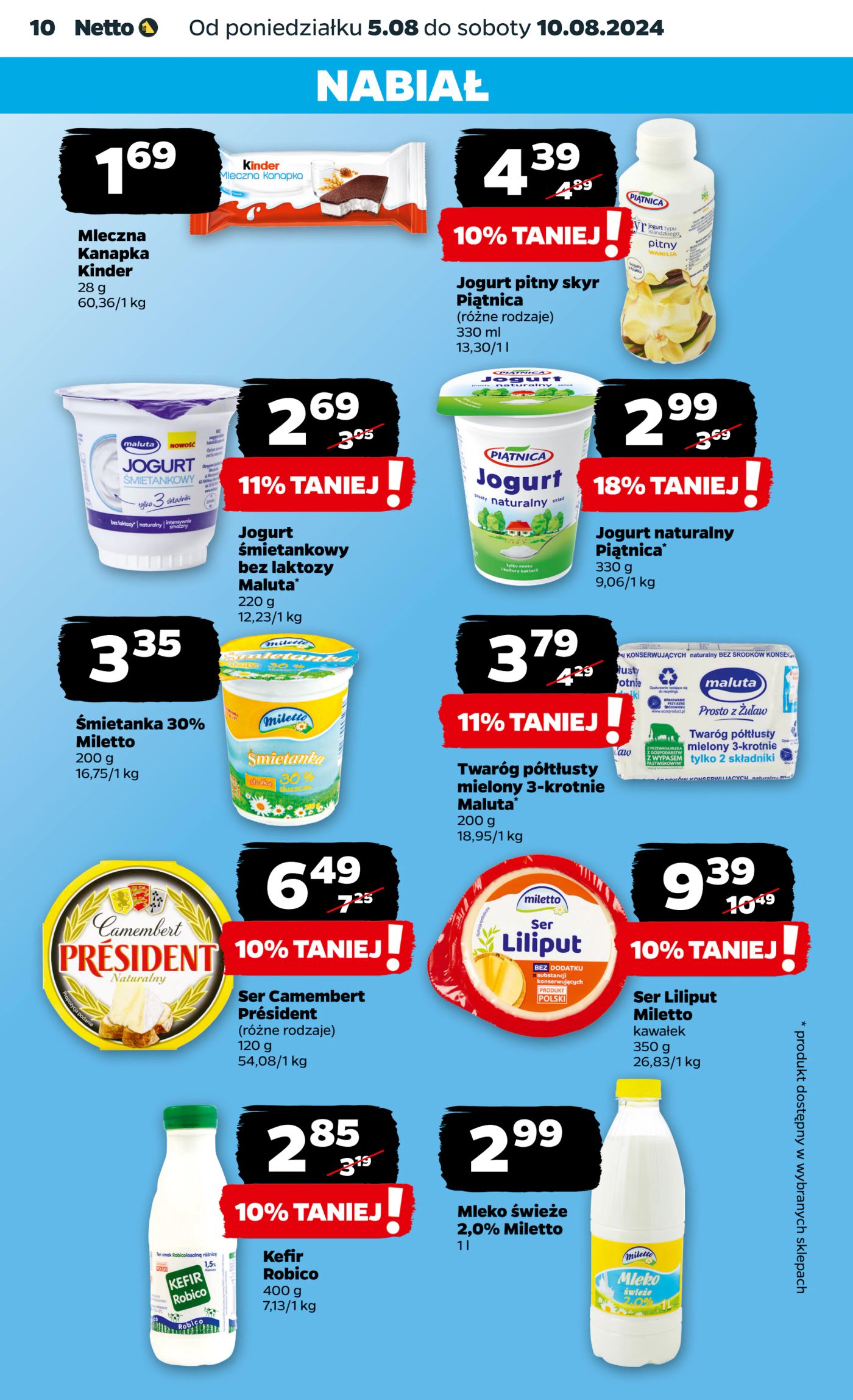 Gazetka Netto Gazetka Spożywcza 32/24A