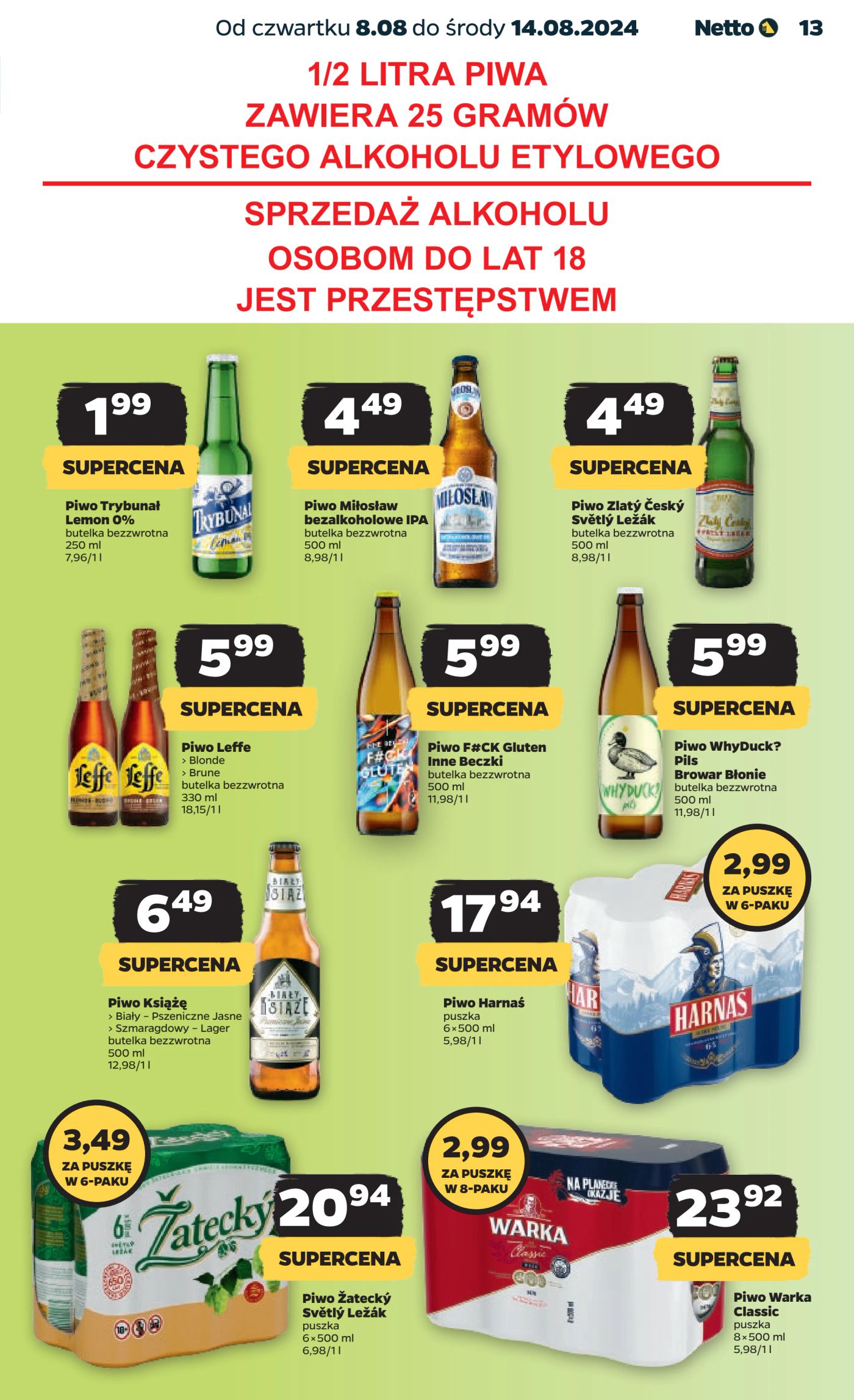 Gazetka Netto Gazetka Spożywcza 32/24B