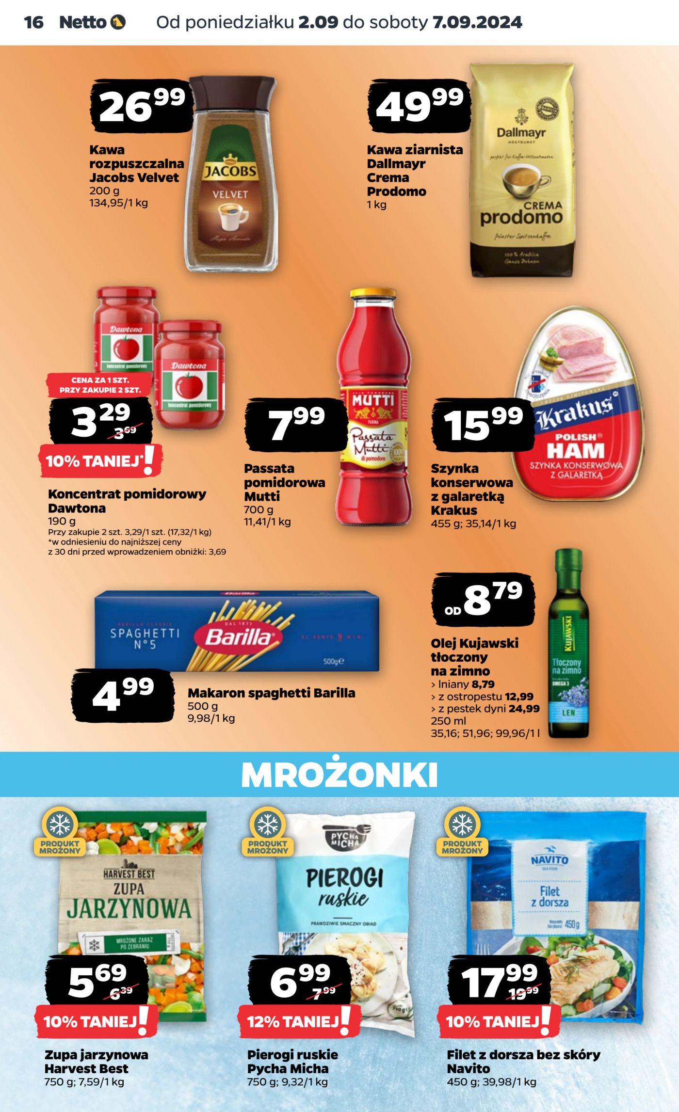 Gazetka Netto Gazetka Food 36/24A