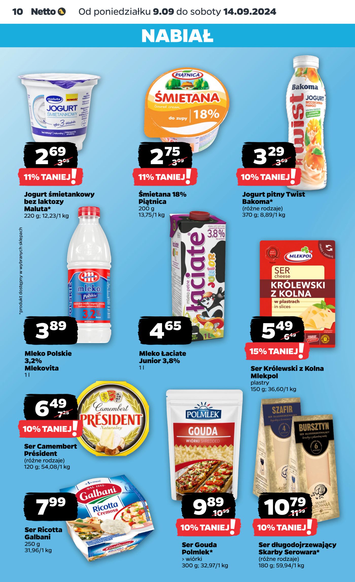 Gazetka Netto Gazetka Food 37/24A