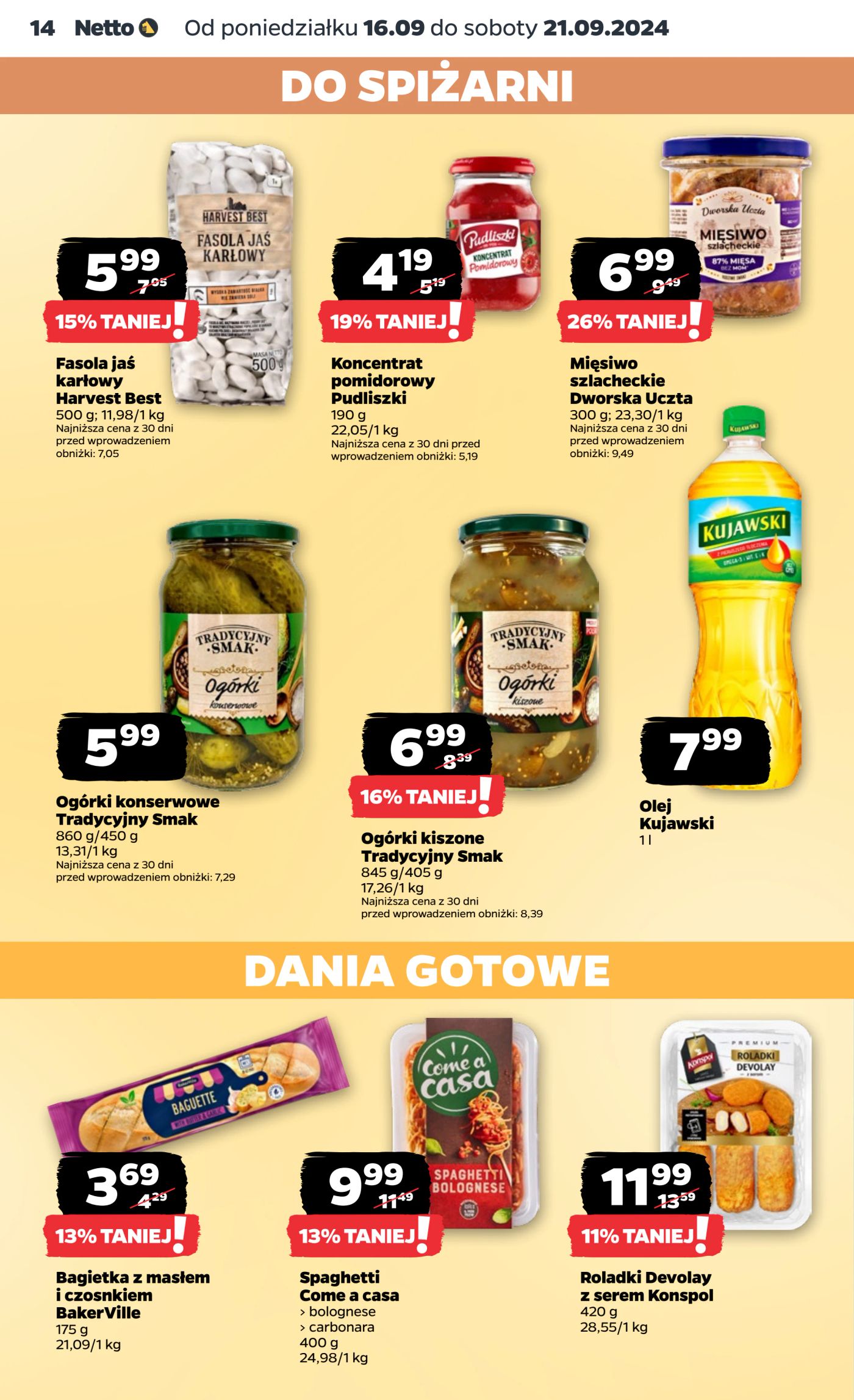 Gazetka Netto Gazetka Food 38/24A