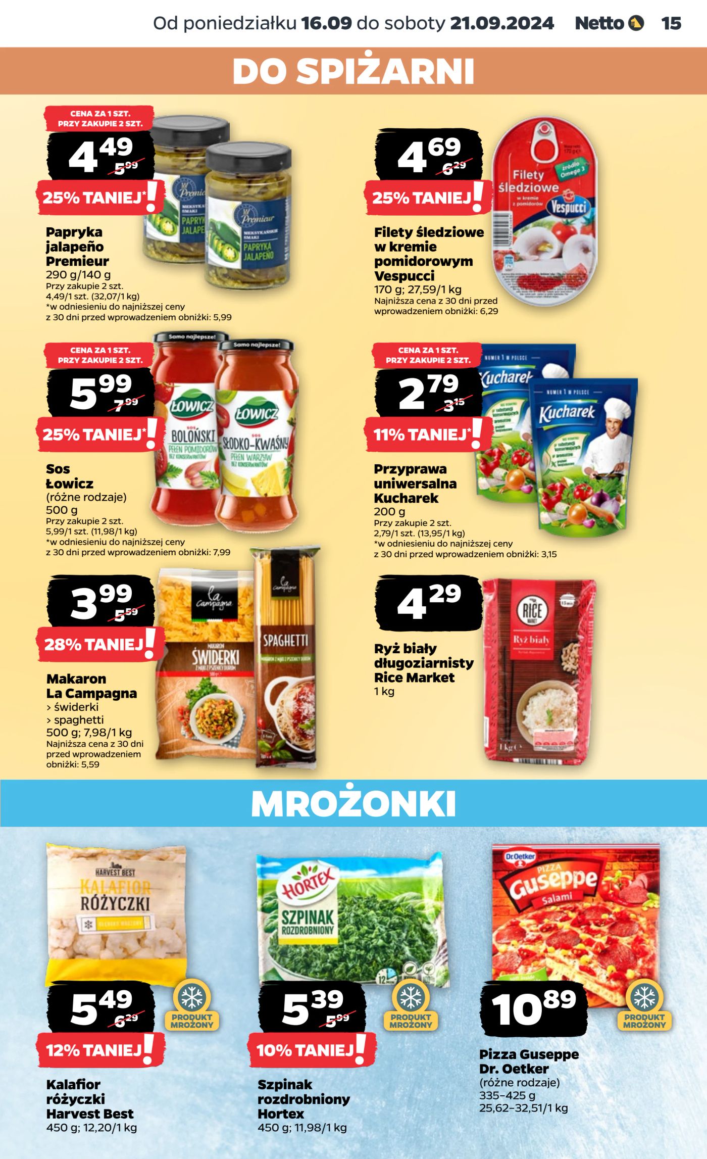 Gazetka Netto Gazetka Food 38/24A