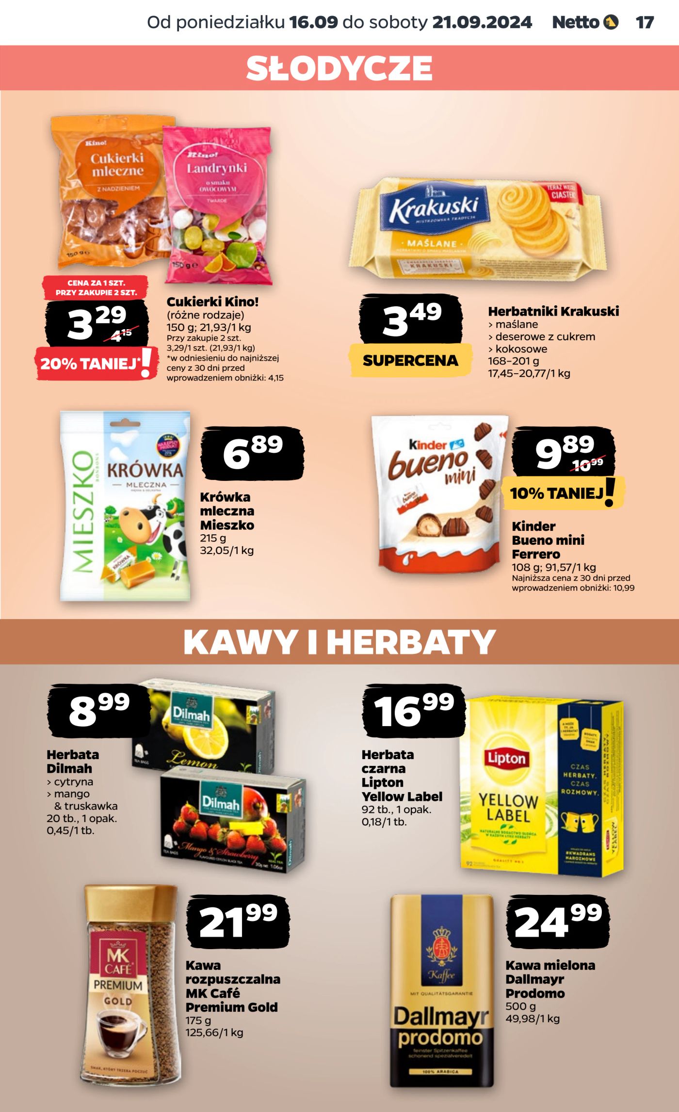 Gazetka Netto Gazetka Food 38/24A