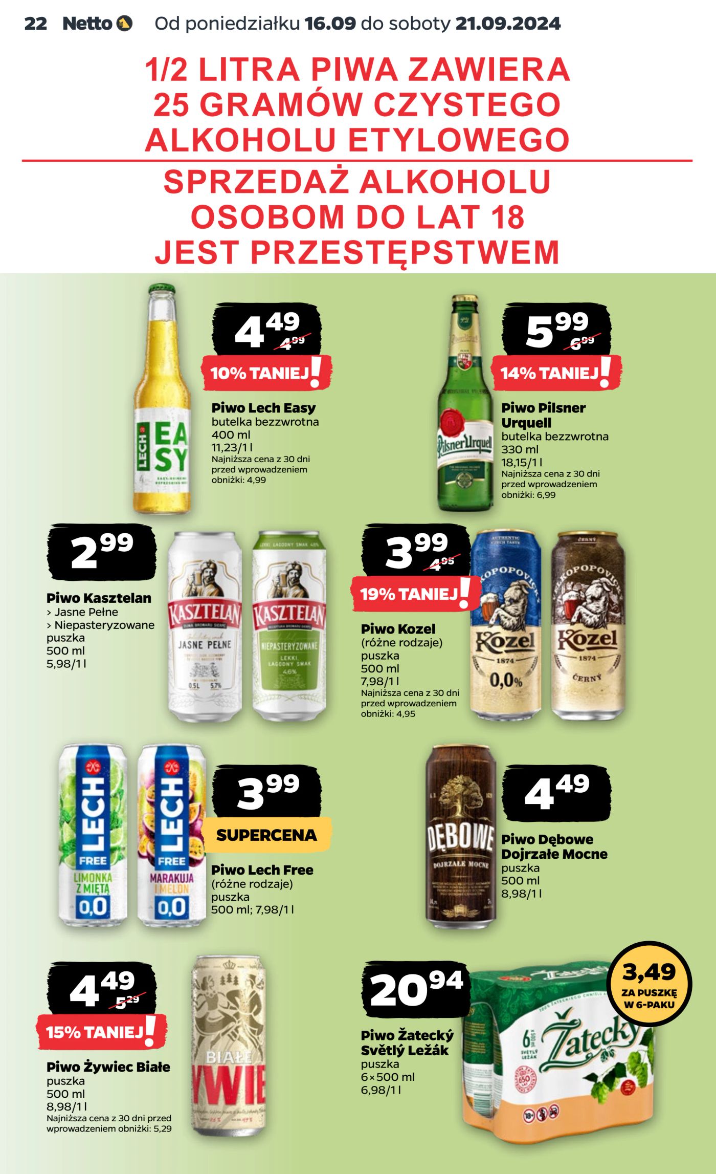 Gazetka Netto Gazetka Food 38/24A